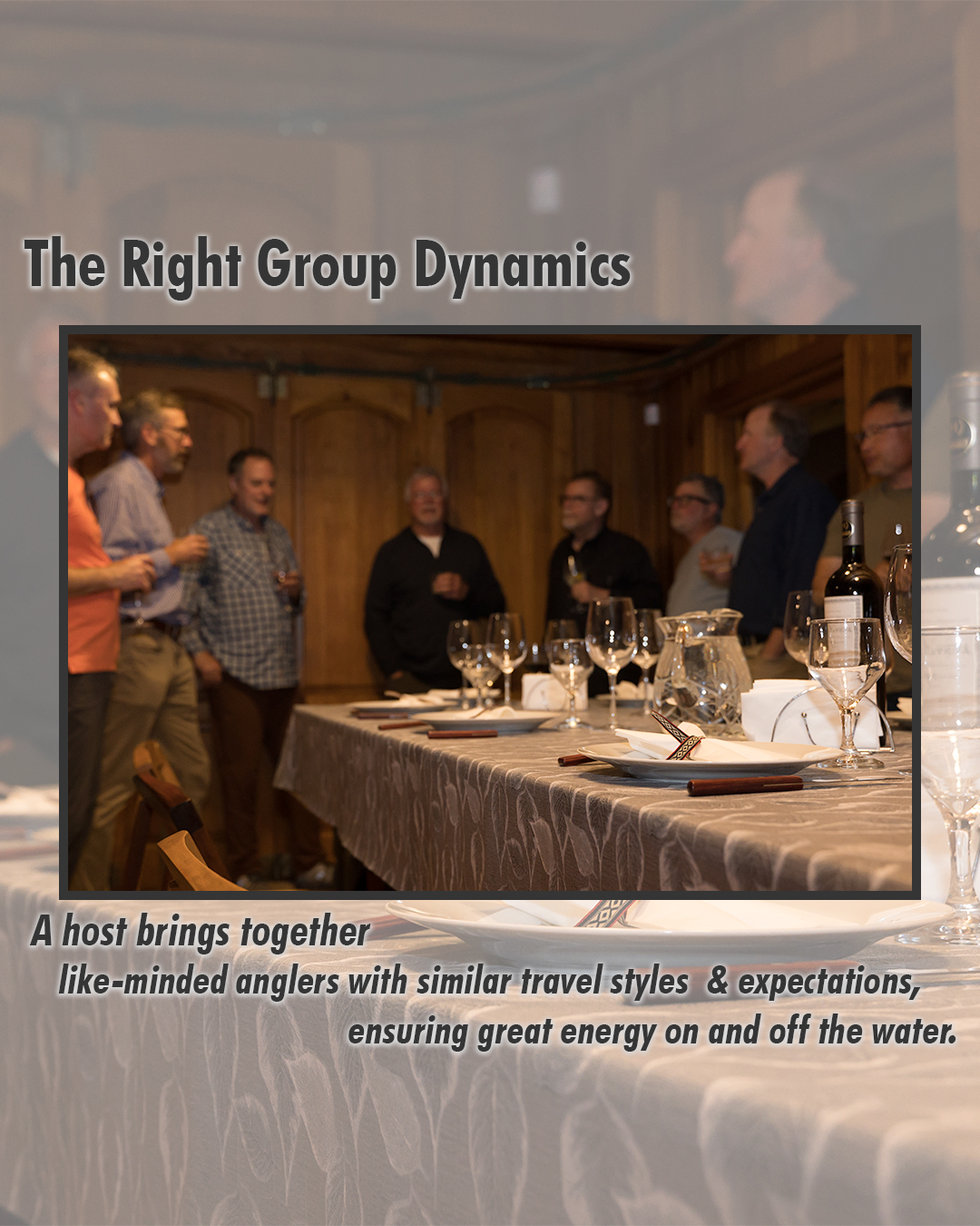 like-minded anglers during a hosted fly fishing trip to Patagonia Argentina.